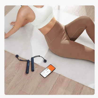 Compteur numérique intelligent de corde à sauter, avec application, calcul des calories réglable